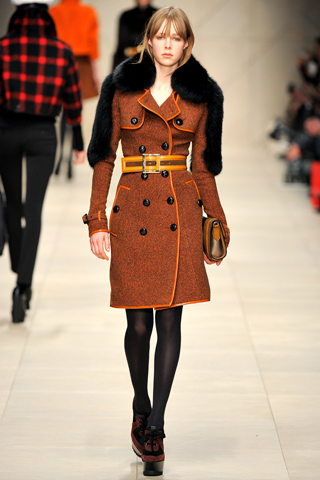 Edie Campbell      , Burberry Prorsum